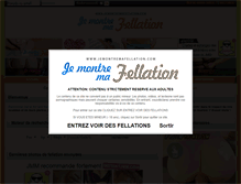 Tablet Screenshot of jemontremafellation.com